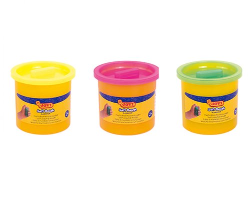 Plastilina Jovi Blandiver Soft Dough 110 Gr. Surtido Neon Caja De 3 Plastilina Jovi Blandiver Soft Dough 110 Gr. Surtido Neon Caja De 3