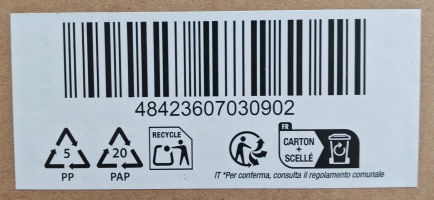 Quttin Cuchillo Pan Natura Hoja 20 cm (32 Unidades)