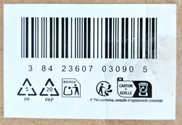 Quttin Cuchillo Pan Natura Hoja 20 cm (32 Unidades)