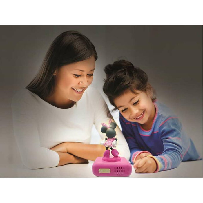 LEXIBOOK Reloj Despertador Digital Minnie Disney con Luz Nocturna 3D LEXIBOOK Reloj Despertador Digital Minnie Disney con Luz Nocturna 3D