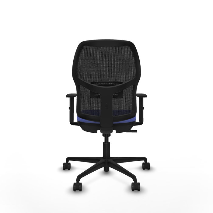 PIQUERAS Y CRESPO Silla de oficina Alfera, mecanismo sincro, Azul claro/Negro PIQUERAS Y CRESPO Silla de oficina Alfera, mecanismo sincro, Azul claro/Negro