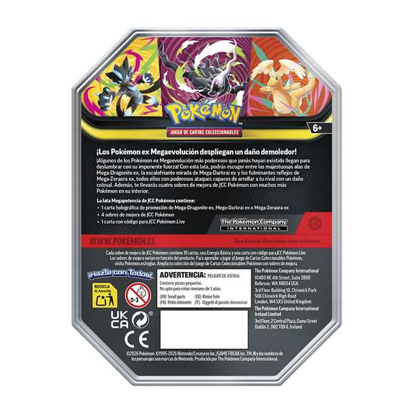 Bandai Pokémon Lata Surtida Agosto 2026