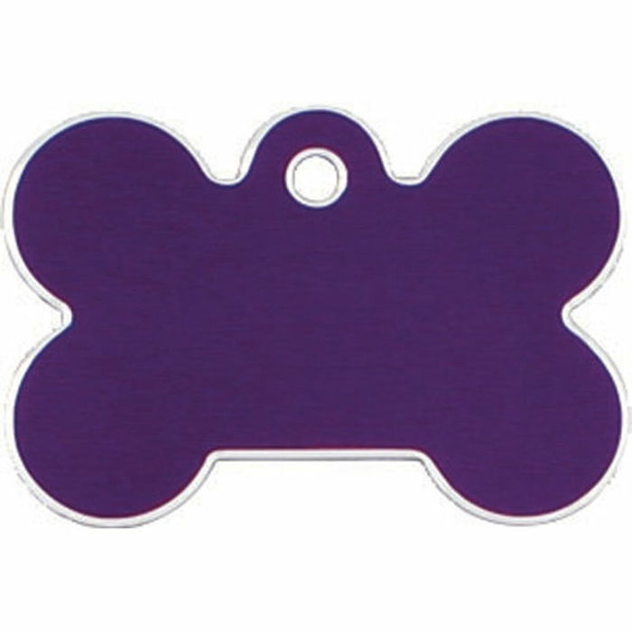 Placa identificativa para collar Imarc Bone Lila