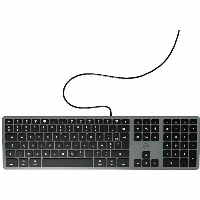 Mobility Lab DesignTouch Teclado con Cable para MAC Space Grey QWERTY 1.5m Mobility Lab DesignTouch Teclado con Cable para MAC Space Grey QWERTY 1.5m