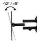Hama Soporte mural para TV de doble brazo articulado, 32-65 pulgadas, negro
