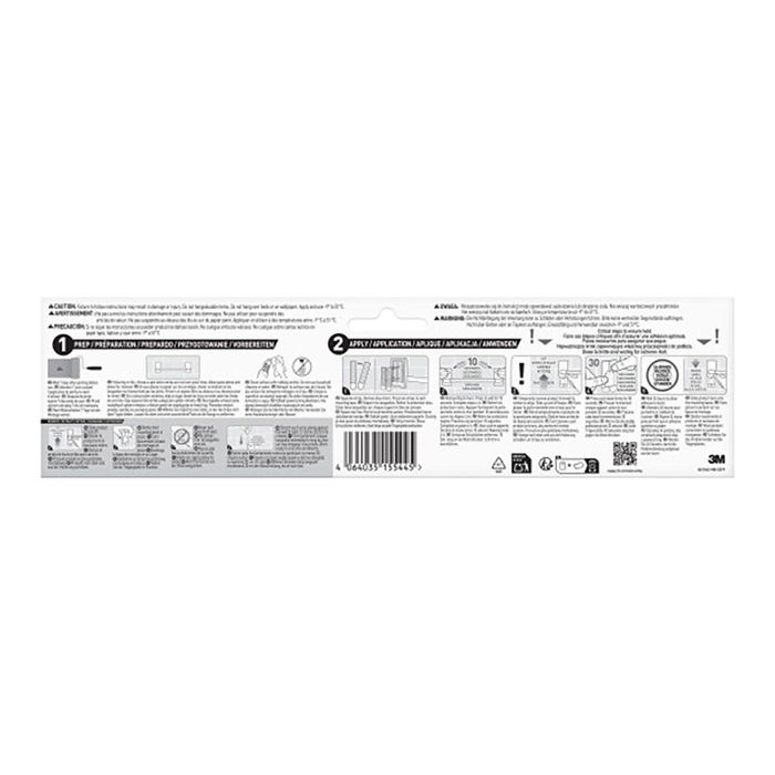 3M Command Barra Toallero Negro Mate, 299 x 77 x 47 mm, Incluye 1 Unidad y 4 Tiras de Montaje, Carga Máx. 1.3 kg (bath42-mb-esfpl) 3M Command Barra Toallero Negro Mate, 299 x 77 x 47 mm, Incluye 1 Unidad y 4 Tiras de Montaje, Carga Máx. 1.3 kg (bath42-mb-esfpl)