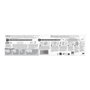 3M Barra toallero negro mate, 299 x 77 x 47 mm