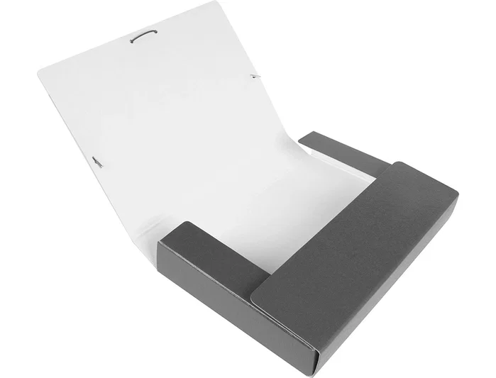 Liderpapel Carpeta de proyectos lomo 50mm gris
