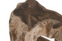 DKD Home Decor Mesita Auxiliar de Teca Natural