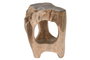 DKD Home Decor Mesita Auxiliar de Teca Natural