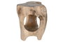 DKD Home Decor Mesita Auxiliar de Teca Natural