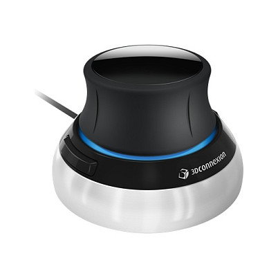 3Dconnexion SpaceMouse Compact - Ratón 3D para diseño (Modelo 3DX-700059) - Negro y Gris 3Dconnexion SpaceMouse Compact - Ratón 3D para diseño (Modelo 3DX-700059) - Negro y Gris