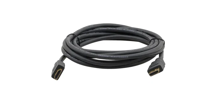 Kramer Cable HDMI Flexible de Alta Velocidad con Ethernet 7.6m (25ft) Negro, HDMI Tipo A (Estándar) Macho a Macho, Tecnología K-Lock