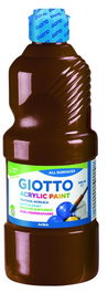 Tempera Acrilica Giotto 500 Ml Marron