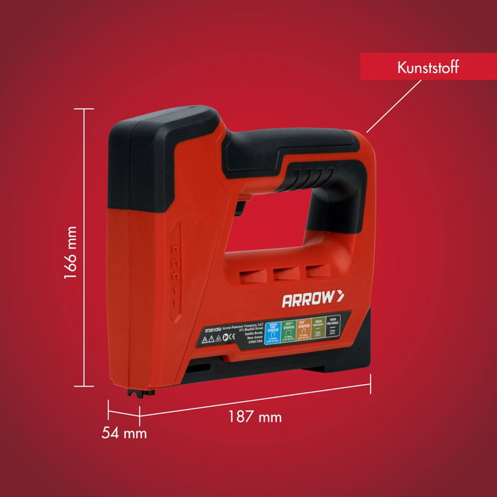 Arrow ET501C Cordless Electric Multi-Tacker