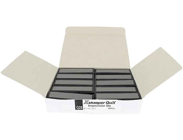 X'stamper Almohadilla Sello Quix Q-26 Consumible Máquina Sellos X'stamper Almohadilla Sello Quix Q-26 Consumible Máquina Sellos