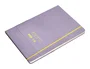 Antartik Cuaderno A4 Tapa Dura Hojas Rayas Morado y Amarillo 100 Hojas 80gr FSC