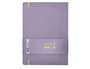 Antartik Cuaderno A4 Tapa Dura Hojas Rayas Morado y Amarillo 100 Hojas 80gr FSC
