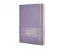 Antartik Cuaderno A4 Tapa Dura Hojas Rayas Morado y Amarillo 100 Hojas 80gr FSC