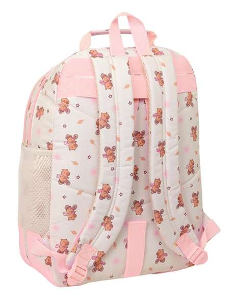 Safta Mochila Doble con Cantoneras Adaptable a Carro 32x42x15 cm