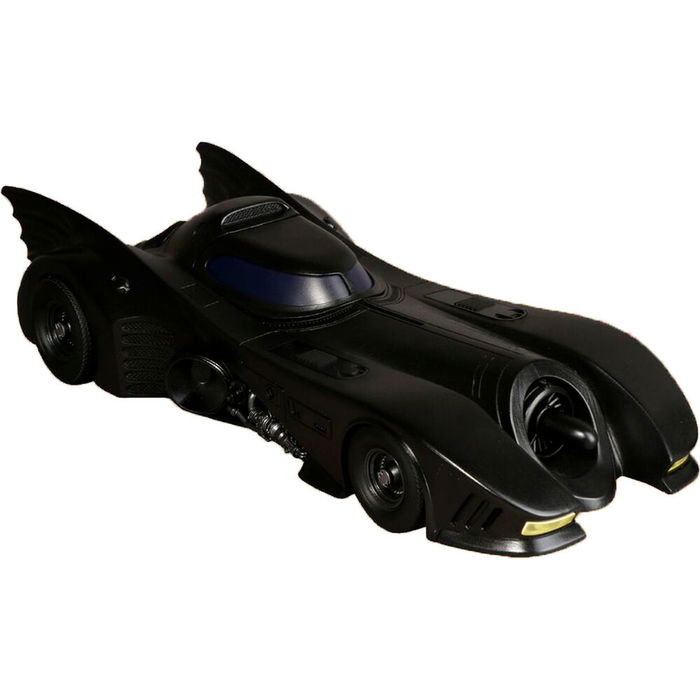 MEZCO TOYZ Batmobile Batman 1989 Universe DC Comics Figura con Armas Desplegables y Cabina Deslizante MEZCO TOYZ Batmobile Batman 1989 Universe DC Comics Figura con Armas Desplegables y Cabina Deslizante