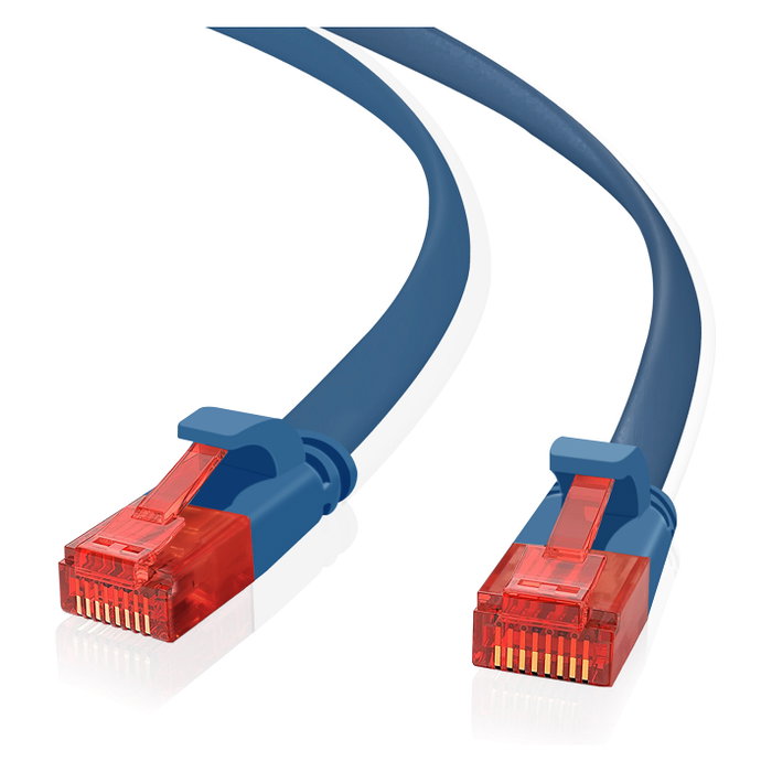 Helos Patchkabel Cat.6a Ultraplano U/UTP 7,5m Azul Helos Patchkabel Cat.6a Ultraplano U/UTP 7,5m Azul