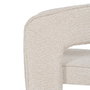 Silla Beige Tejido Salón 69 X 66 X 73 cm