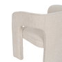 Silla Beige Tejido Salón 69 X 66 X 73 cm