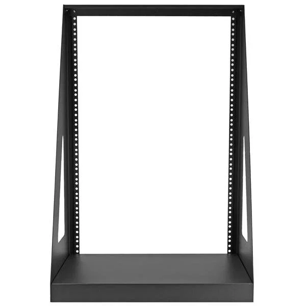 StarTech 2POSTRACK16 Rack Abierto de 2 Columnas 16U Negro