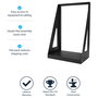 StarTech Rack Abierto de 2 Columnas para Servicio Pesado 16U