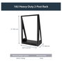 StarTech Rack Abierto de 2 Columnas para Servicio Pesado 16U