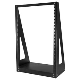 StarTech.com Rack abierto de 2 columnas de 16U para servicio pesado