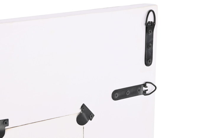 Espejo Item Home DKD Home Decor Blanco Marron 4x100x62 cm