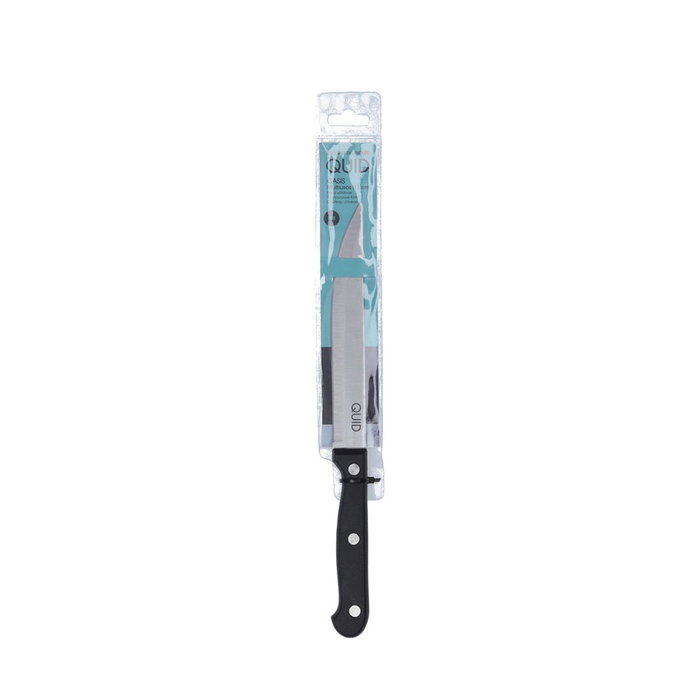 Quid Cuchillo Multiusos Oasis 11 cm (6 Unidades) Black
