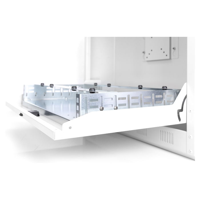 Digitus DN-DVR-1 Carcasa de Pared para DVR, Color Gris, Acero, Certificación IP20, Dimensiones 580 x 160 x 550 mm, Hecho en Turquía