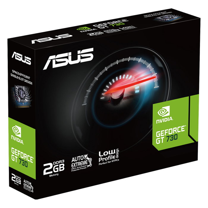 Asus GeForce GT 730 BRK EVO 2GB DDR3 Perfil Bajo