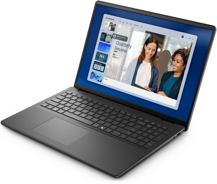 Dell 16255-A087BLK con Pantalla Táctil de 16 pulg, Ryzen AI 7 250, 16 GB RAM, 1 TB SSD, Negro