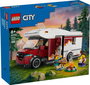 Lego City - Juego de Construcción de Autocaravana Aventurera para Vacaciones, Edad Recomendada 6 Años