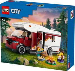 LEGO 60454 City Autocaravana Aventurera de Vacaciones, Juego de Construcción, 385 Piezas, 6+ Años