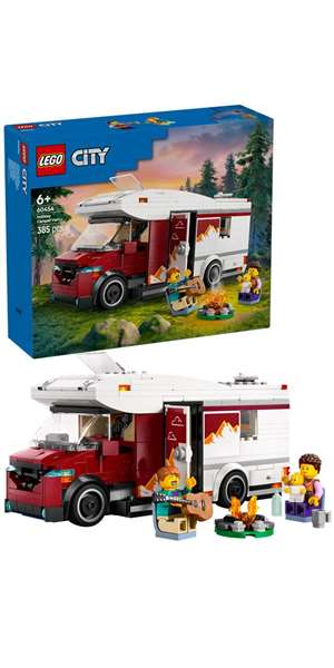 Lego City - Juego de Construcción de Autocaravana Aventurera para Vacaciones, Edad Recomendada 6 Años