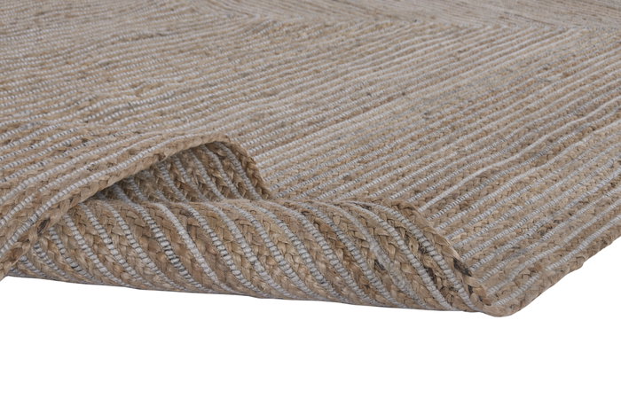 DKD Home Decor Alfombra Urban Jutelan26 Marron Claro 290x200 cm Lana Yute