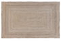 DKD Home Decor Alfombra Urban Jutelan26 Marron Claro 290x200 cm Lana Yute