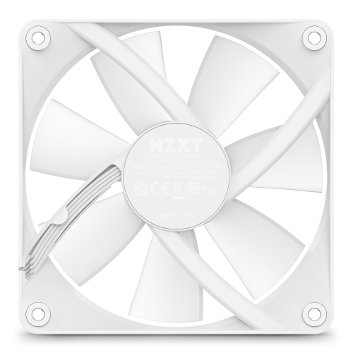 NZXT RF-C12SF-W1 Ventilador para Carcasa de Ordenador 12 cm RGB Core Blanco 1 Pieza