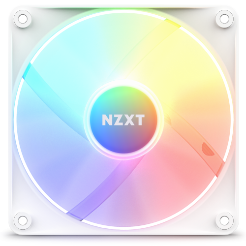 NZXT RF-C12SF-W1 Ventilador para Carcasa de Ordenador 12 cm RGB Core Blanco 1 Pieza