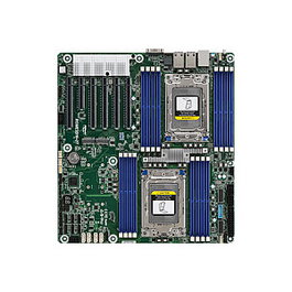 ASRock ROME2D16-2T EEB E-ATX Mainboard para Servidores con 2 Socket SP3 (LGA 4094), Compatible con AMD EPYC 7003, 16 Ranuras DDR4 SDRAM hasta 2TB