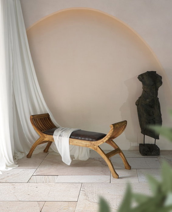 Descalzadora Item Home DKD Home Decor Marron Oscuro 36.5x55.5x130 cm Descalzadora Item Home DKD Home Decor Marron Oscuro 36.5x55.5x130 cm