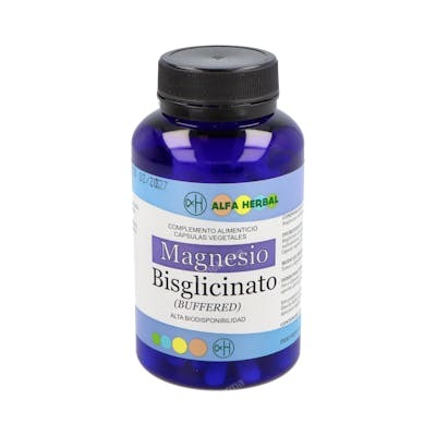 ALFA HERBAL Magnesio Bisglicinato Buffered 500mg, 120 cápsulas ALFA HERBAL Magnesio Bisglicinato Buffered 500mg, 120 cápsulas