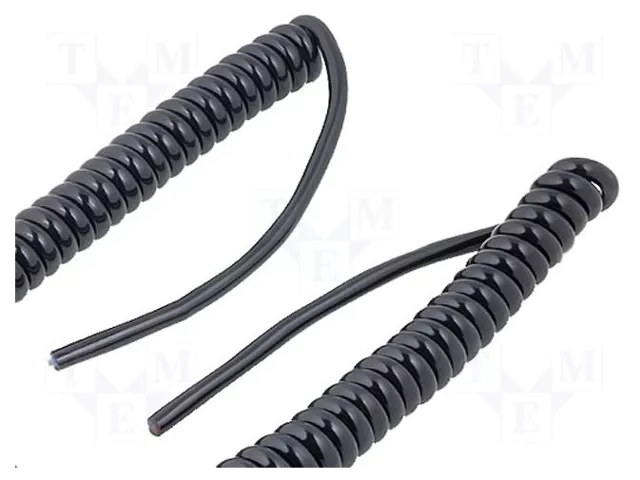 LAPP Cable Espiral UNITRONIC® SPIRAL 4x0,14mm2 Negro LAPP Cable Espiral UNITRONIC® SPIRAL 4x0,14mm2 Negro