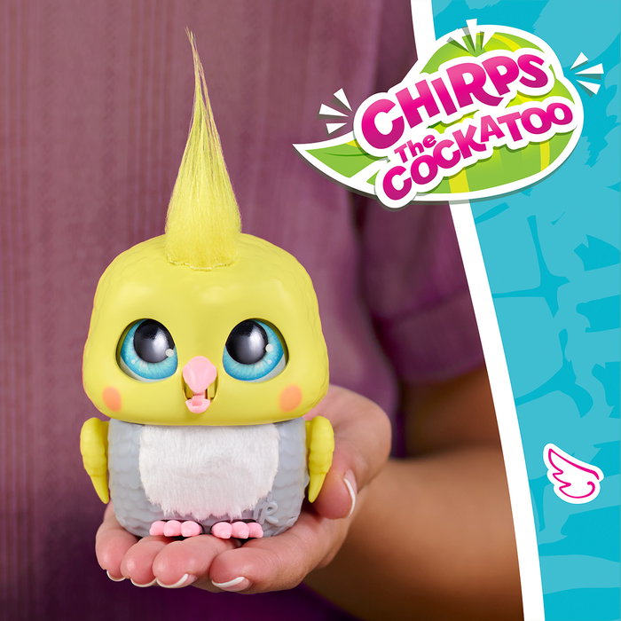 JUST PLAY FurReal Handfuls Chirps la Cacatúa