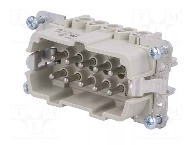 WIELAND Conector HDC Macho de 10 Pines para Panel WIELAND Conector HDC Macho de 10 Pines para Panel